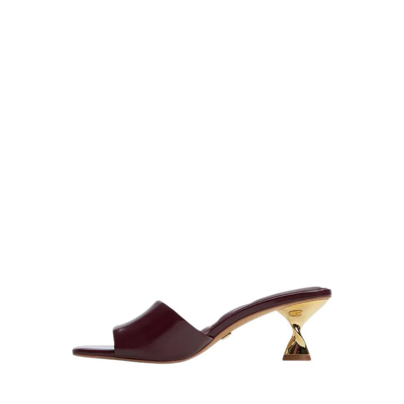 ALDO Goldenshine Women's Heeled Sandals - Bordo