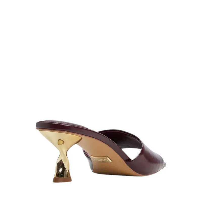 ALDO Goldenshine Women's Heeled Sandals - Bordo