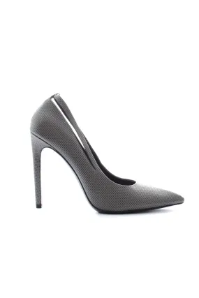 Alexander Wang Embossed Leather Pointed Toe Pumps