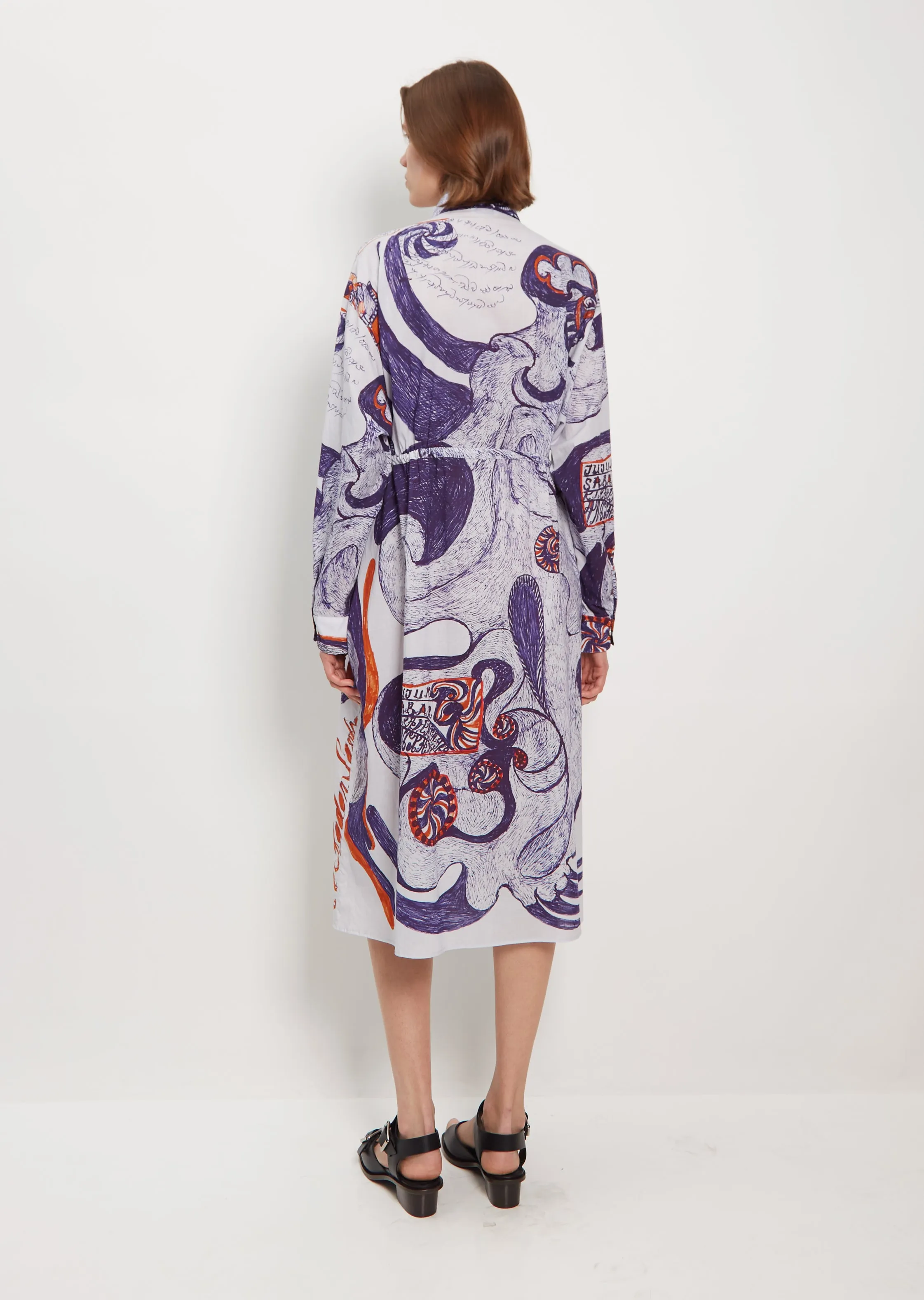 Angkasapura Cotton Shirt Dress