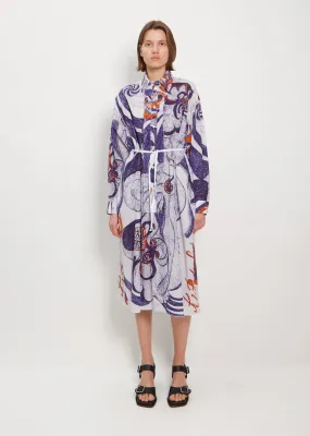 Angkasapura Cotton Shirt Dress