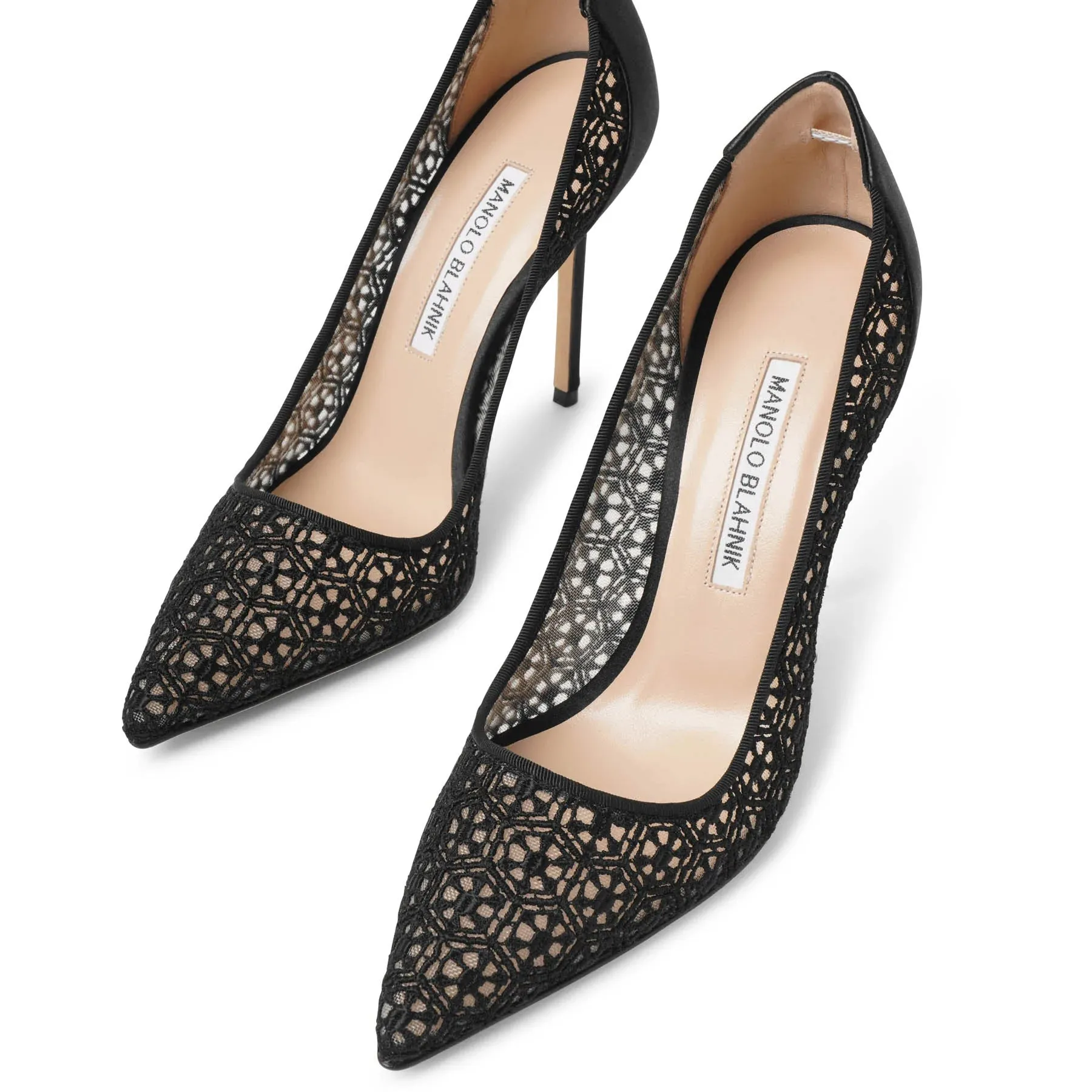 BB lace 105 black pumps