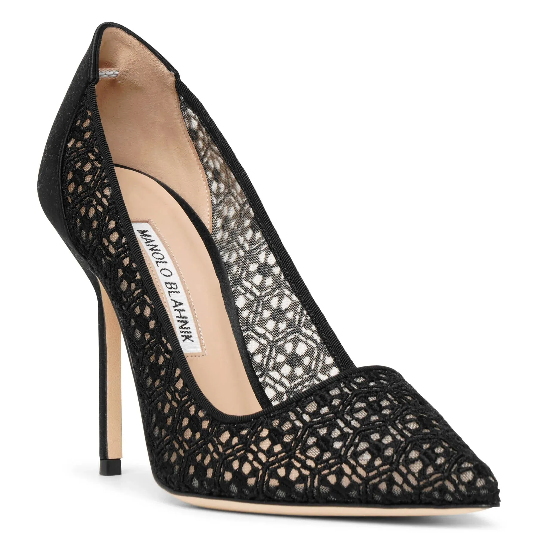 BB lace 105 black pumps