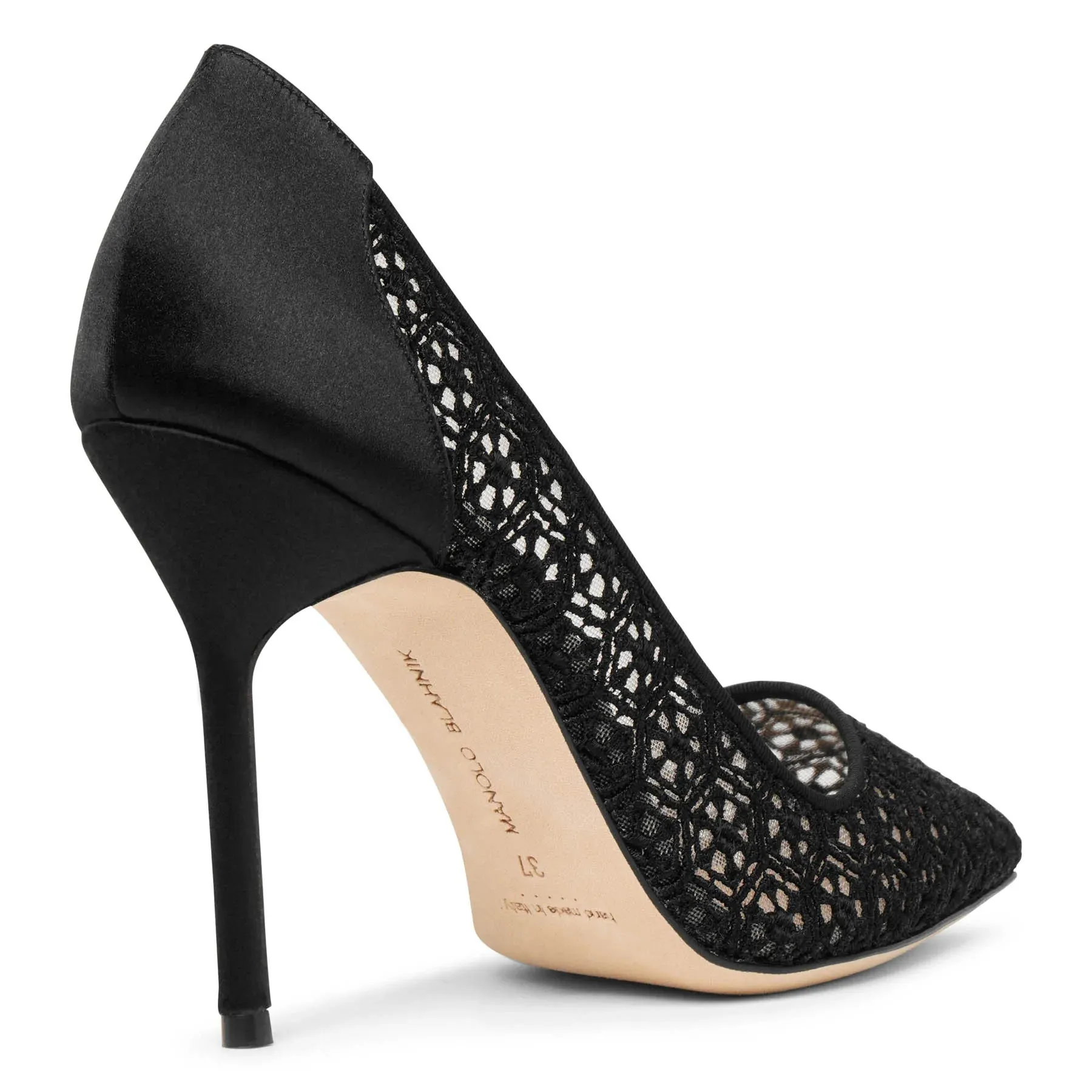 BB lace 105 black pumps