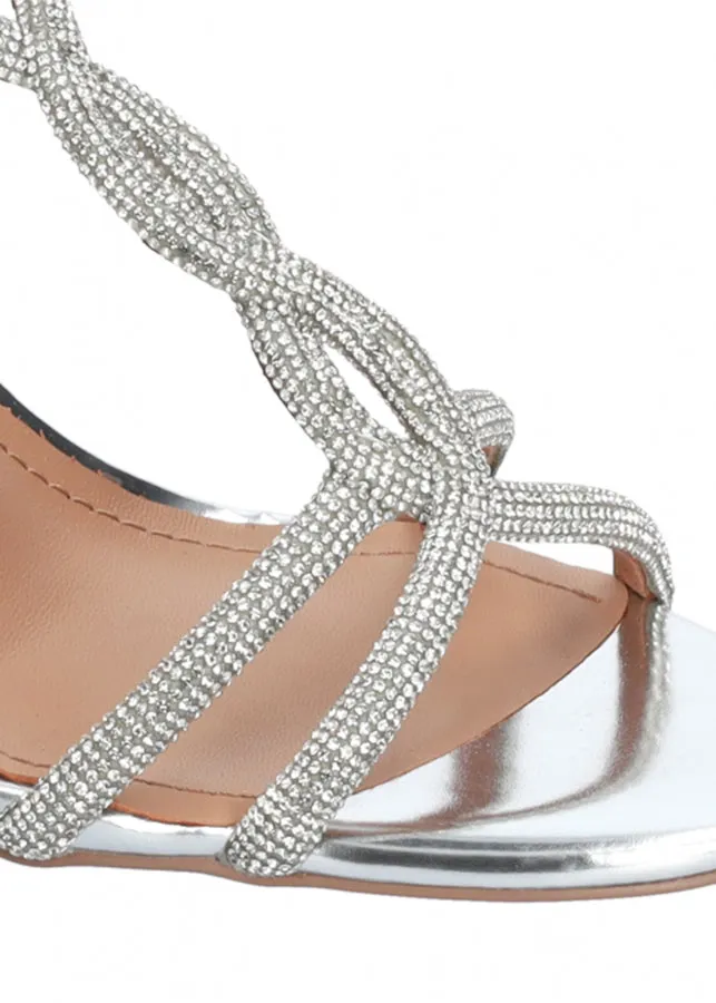 Bibi Lou Wanda Sandal in Silver