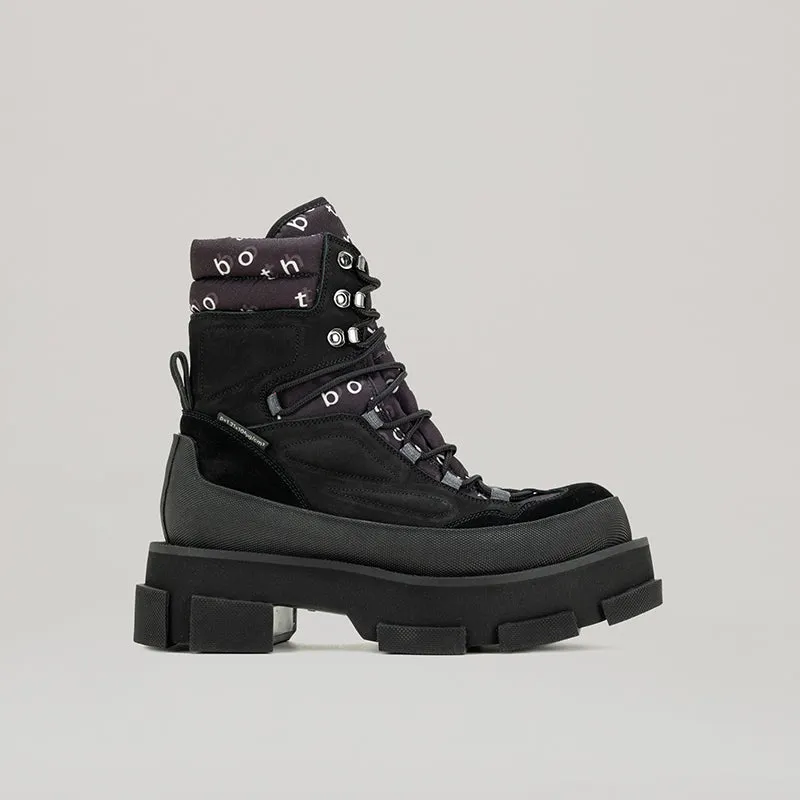 both - GAO PLATFORM MOUNTAIN BOOT-BLACK