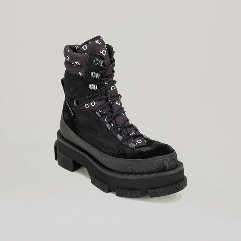 both - GAO PLATFORM MOUNTAIN BOOT-BLACK