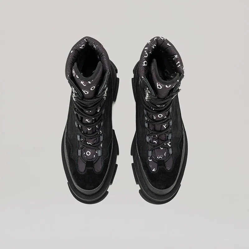 both - GAO PLATFORM MOUNTAIN BOOT-BLACK