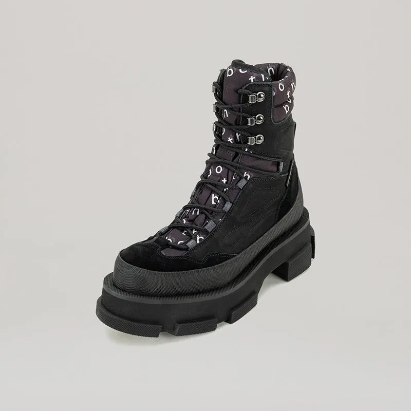 both - GAO PLATFORM MOUNTAIN BOOT-BLACK