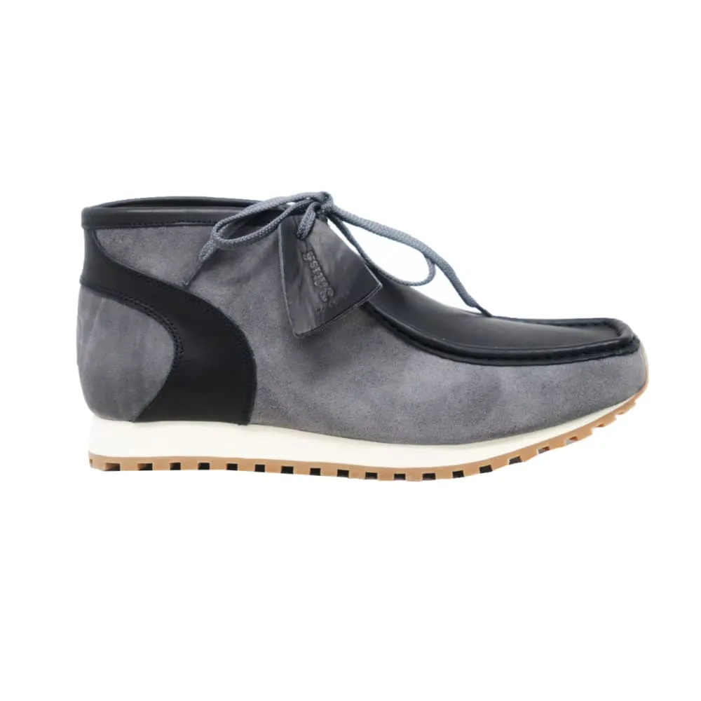 British Walkers New Castle Gt Wallabee Boots Men's Leather and Suede