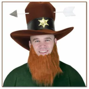 Brown Beard With Elastic
