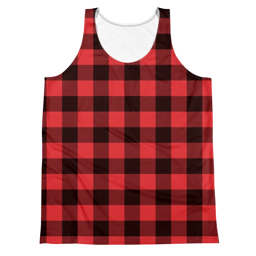 Buffalo Plaid (Allover Tank Top)