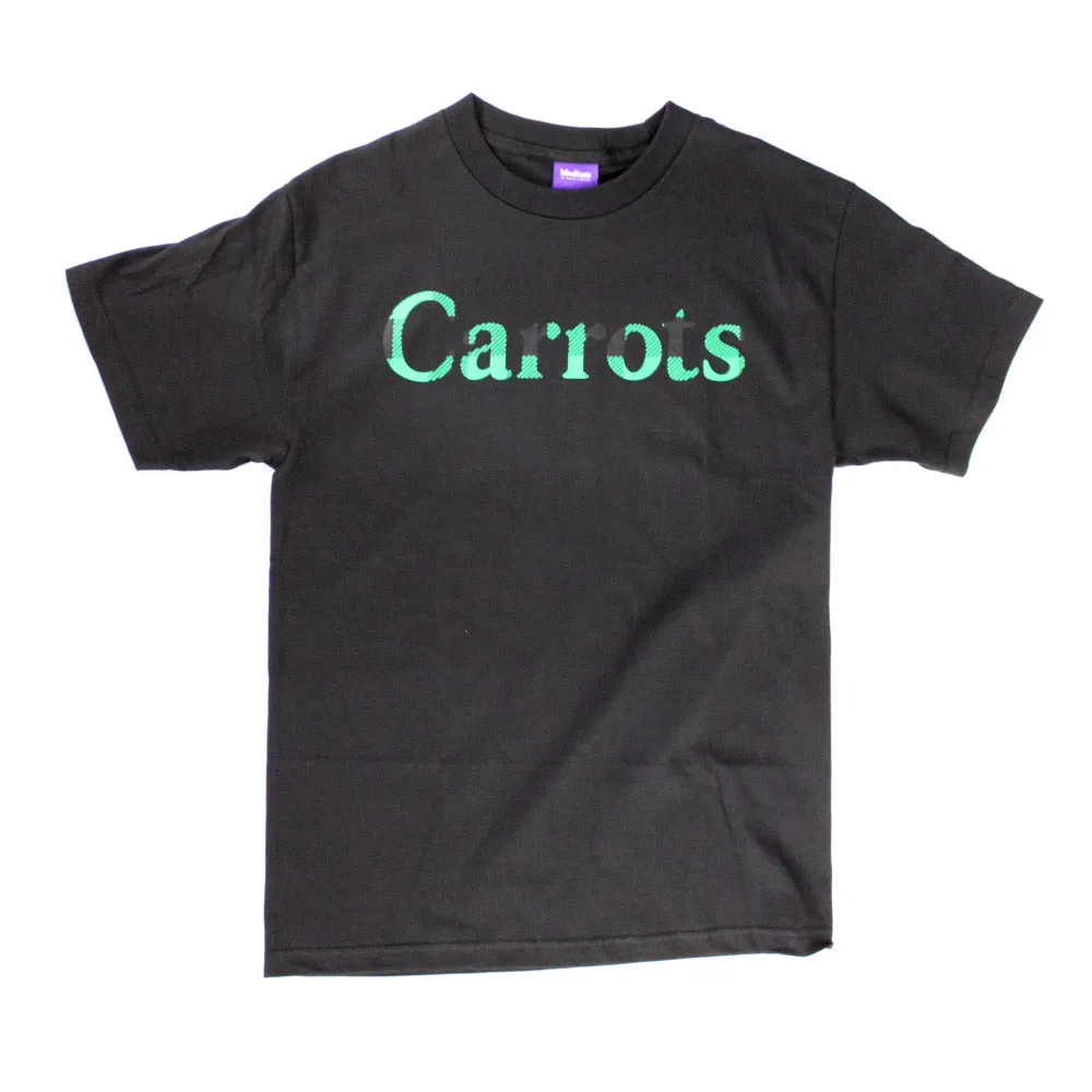 CARROTS LUMBERJACK WORDMARK T-SHIRT (BLACK GREEN)