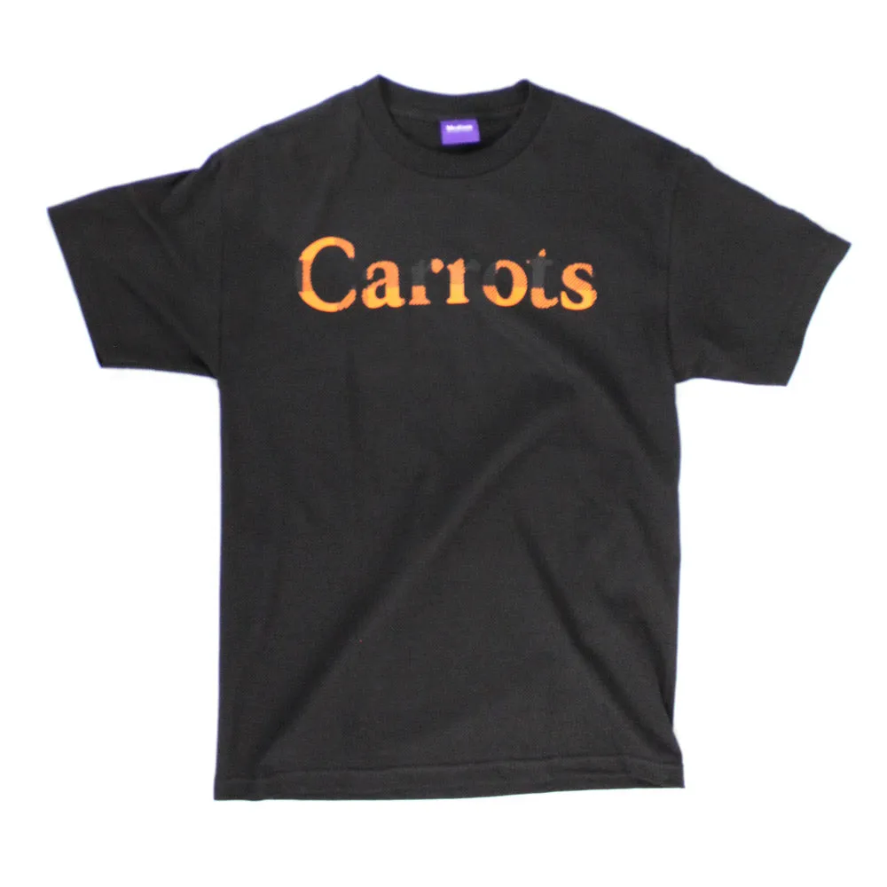 CARROTS LUMBERJACK WORDMARK T-SHIRT (BLACK ORANGE)