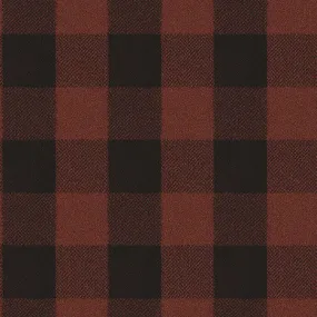 Chesapeake 4142-72621 Lumberjack Maroon Wallpaper