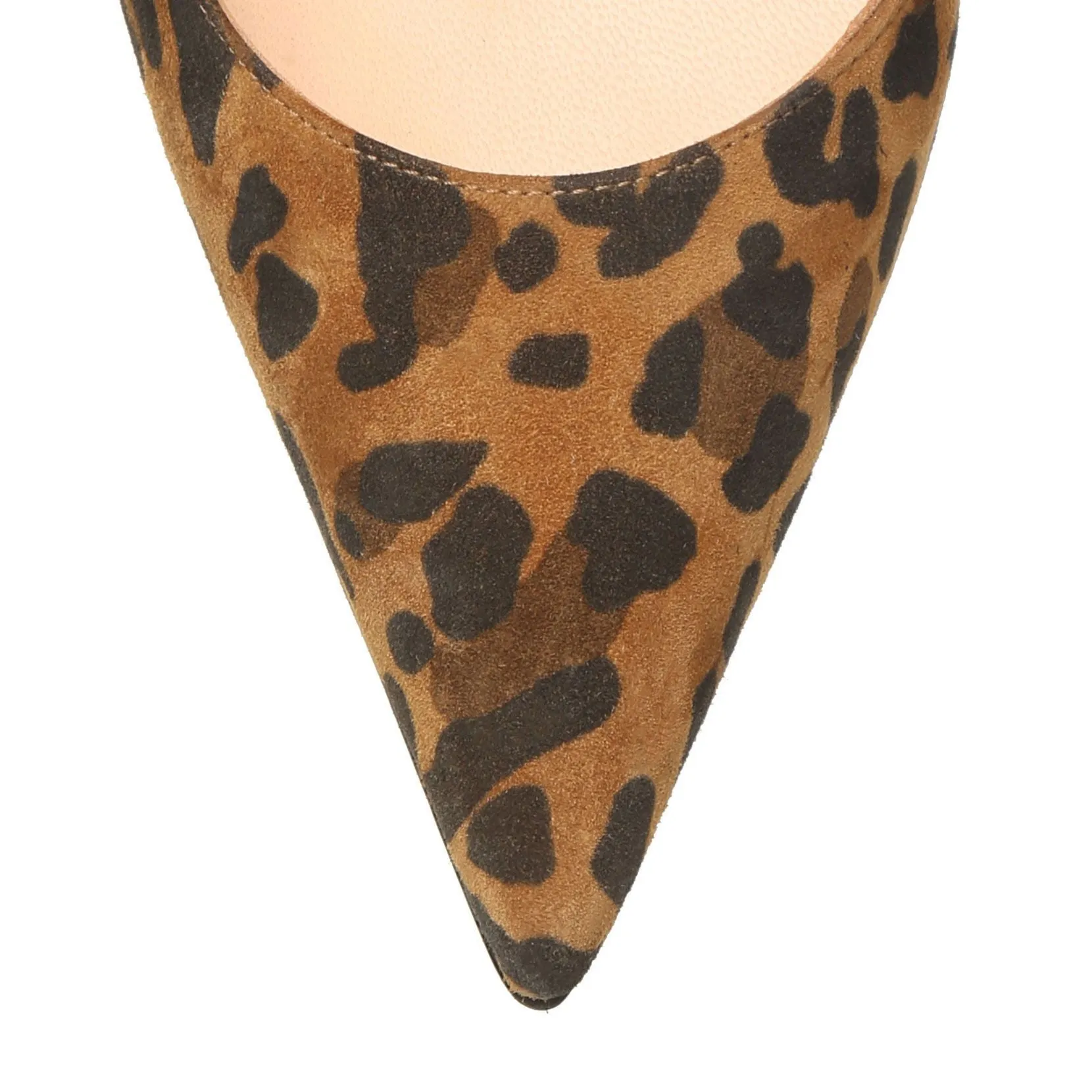 Clare 80 leopard suede pumps