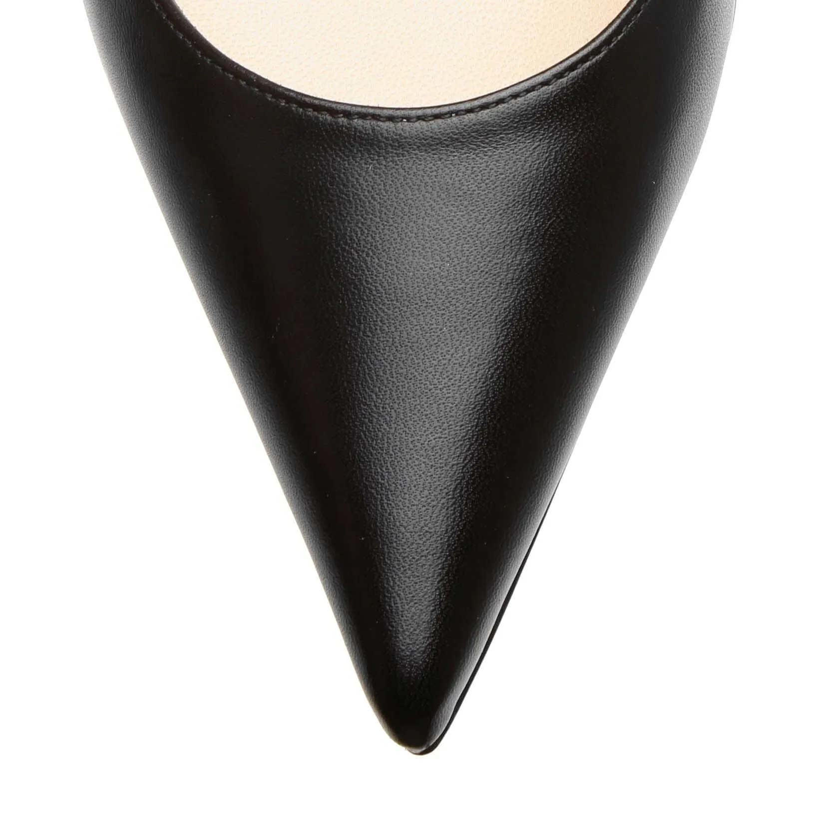 Clare sling 80 black leather pumps