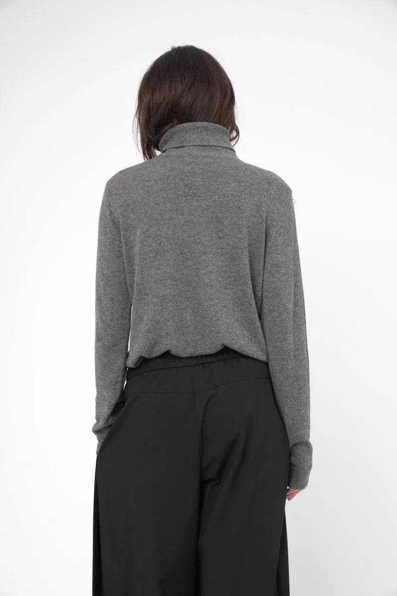 Cowl Neck Long Sleeve Shirt