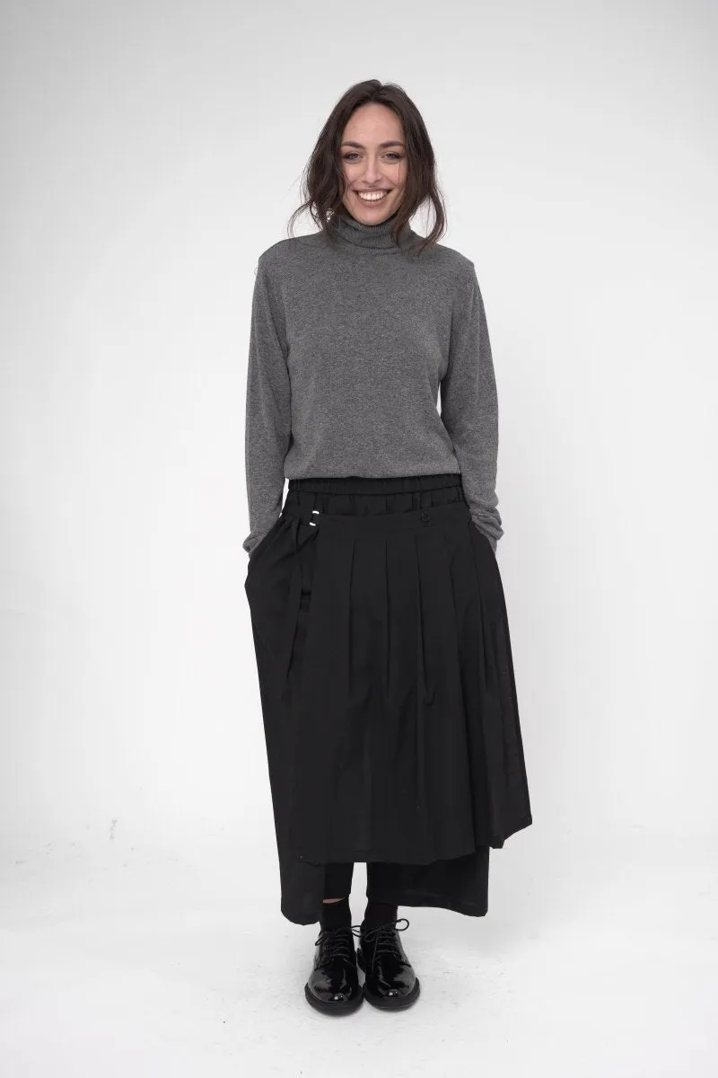 Cowl Neck Long Sleeve Shirt