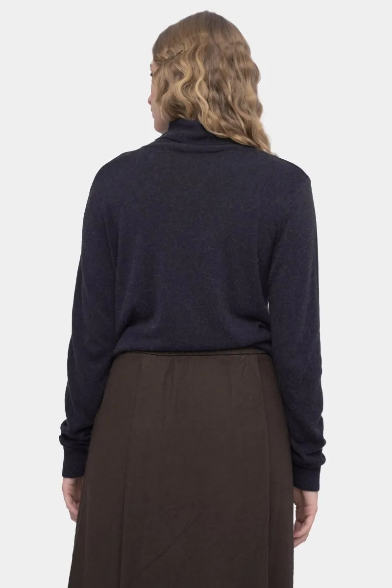 Cowl Neck Long Sleeve Shirt