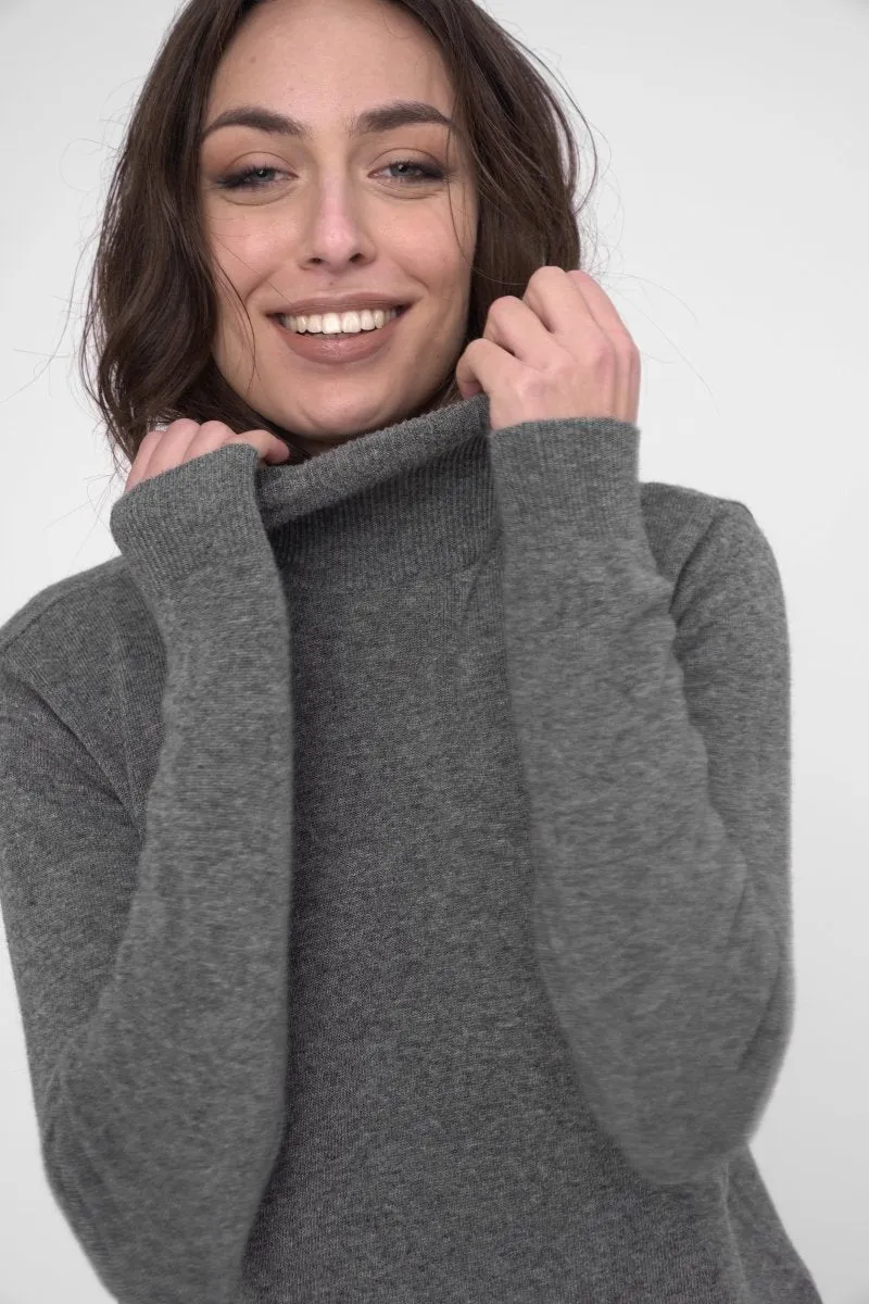 Cowl Neck Long Sleeve Shirt