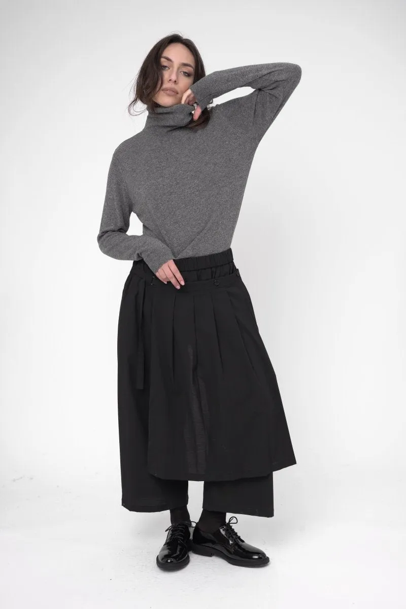 Cowl Neck Long Sleeve Shirt
