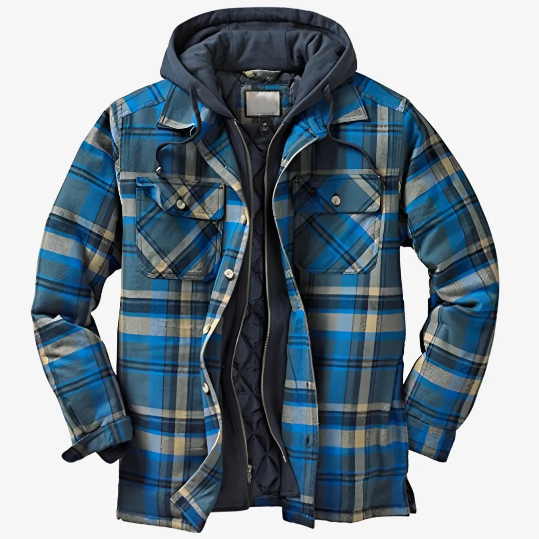 David - Hooded Flannel Jacket