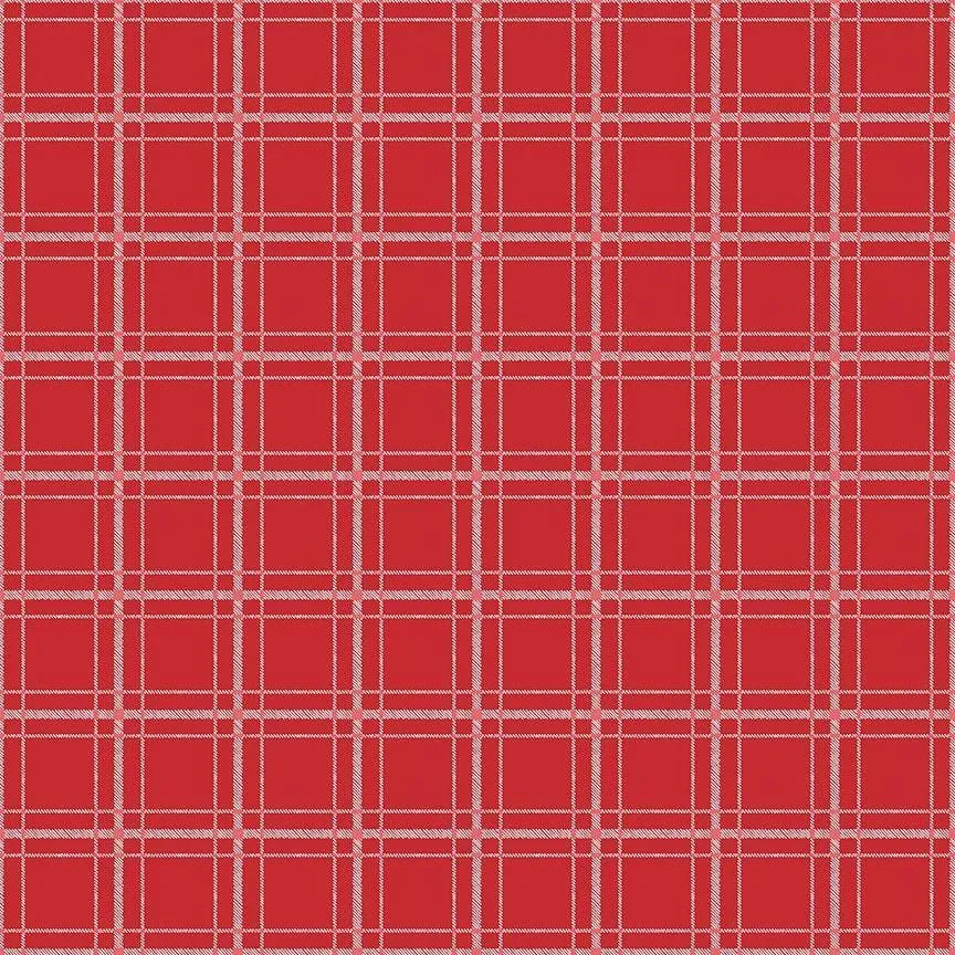 Dear Stella - Got Wood - Lumberjack Plaid Cherry