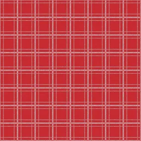 Dear Stella - Got Wood - Lumberjack Plaid Cherry