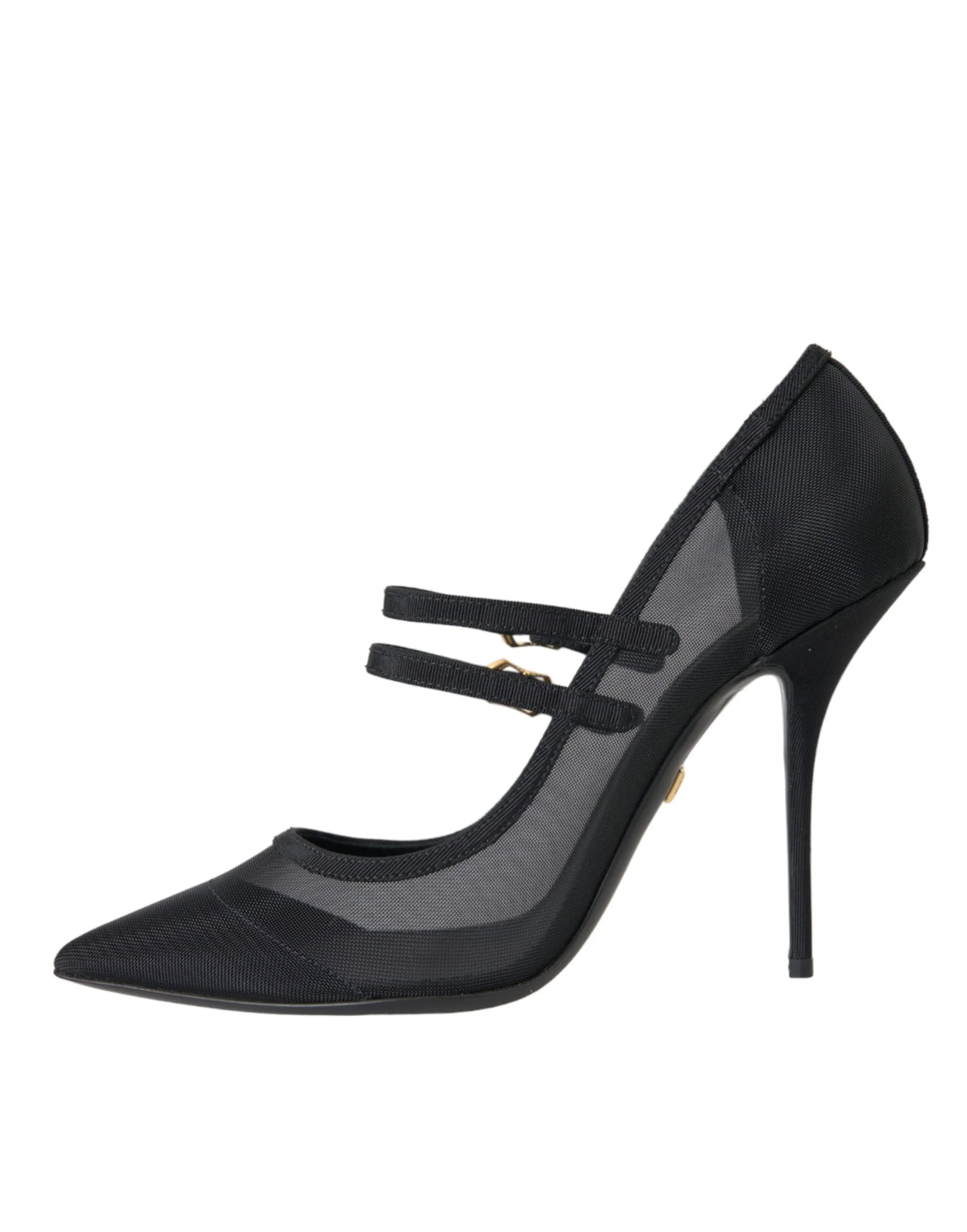 Dolce & Gabbana Double Strap Pumps In Mesh