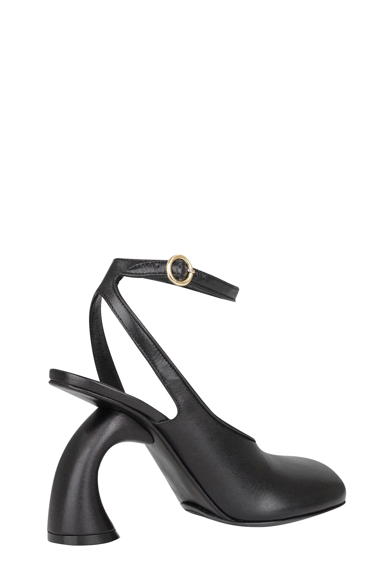 Dries Van Noten Curved Heel Sandal