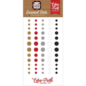 Echo Park Adhesive Enamel Dots - 60 pack Little Lumberjack*