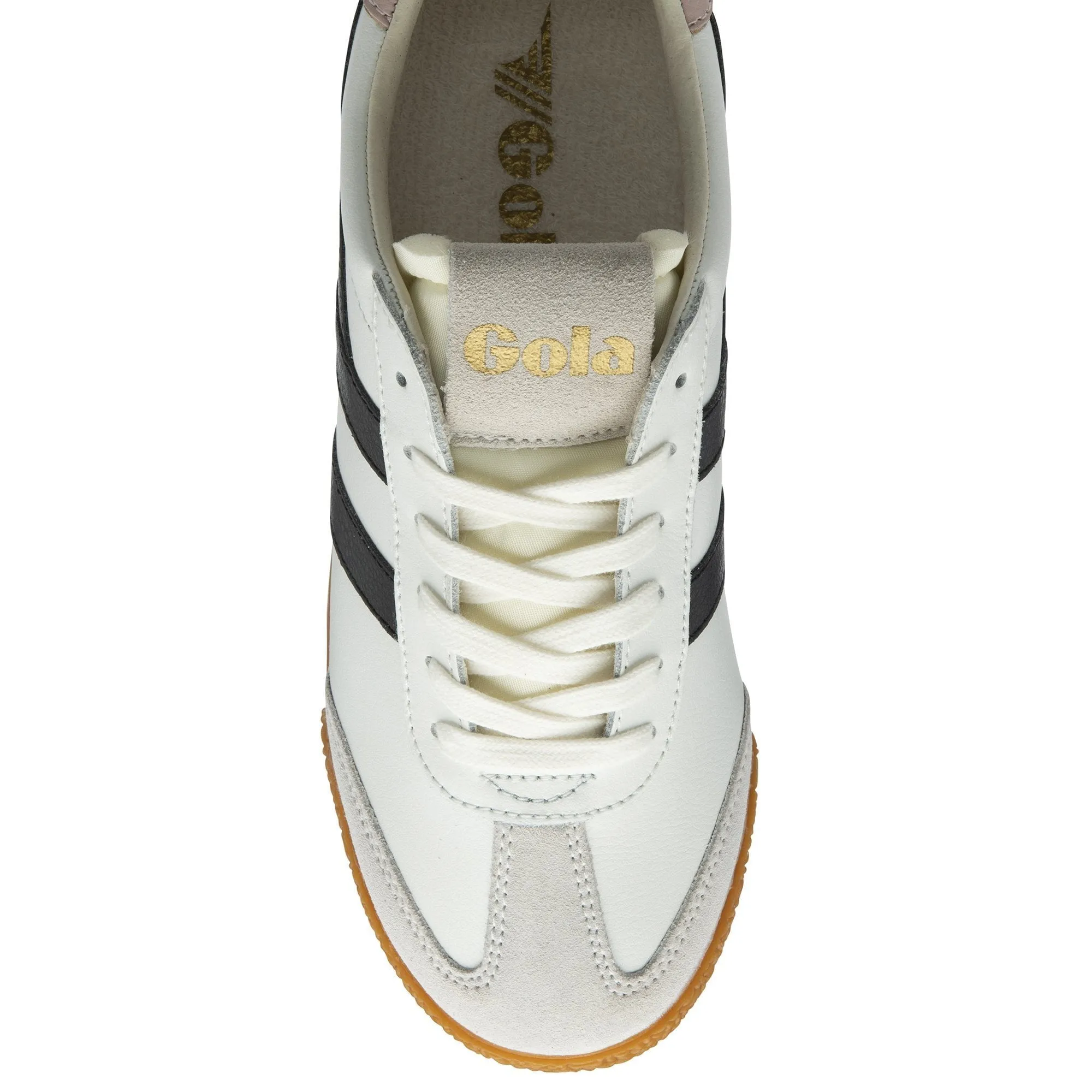 Elan Leather Sneaker (White   Black   Chalk Pink)