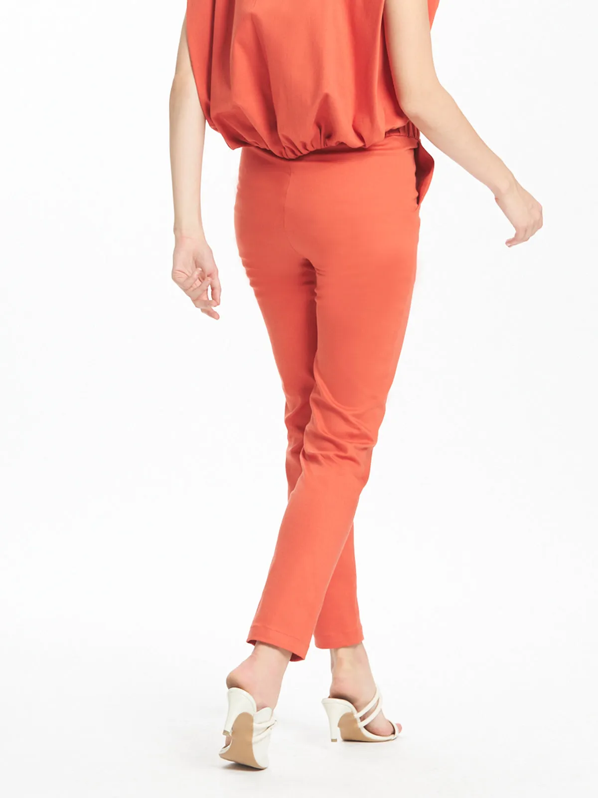 Elasticated Cigarette Pants