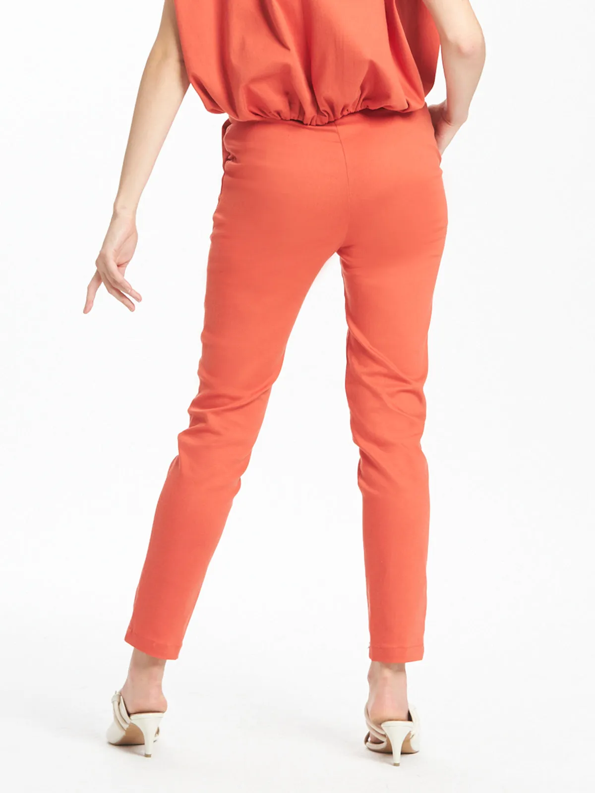 Elasticated Cigarette Pants