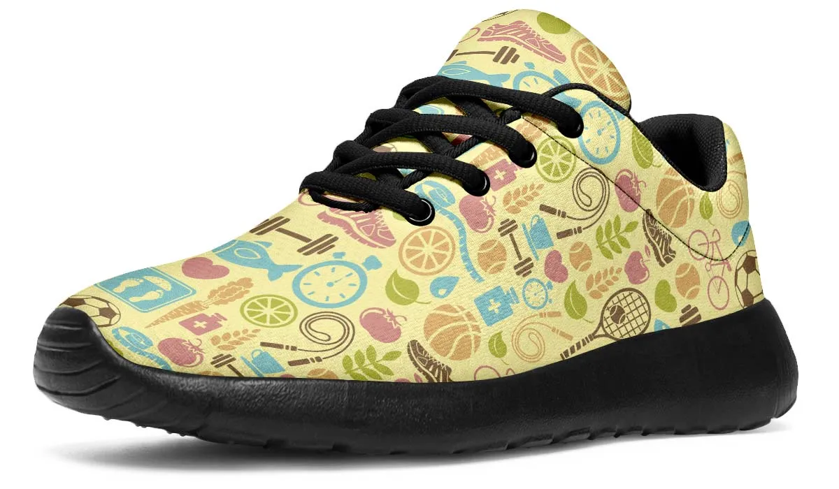 Fitness Training Pattern Sneakers