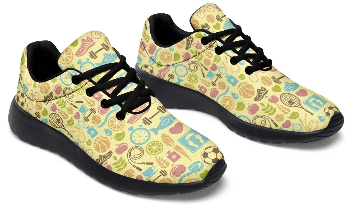 Fitness Training Pattern Sneakers