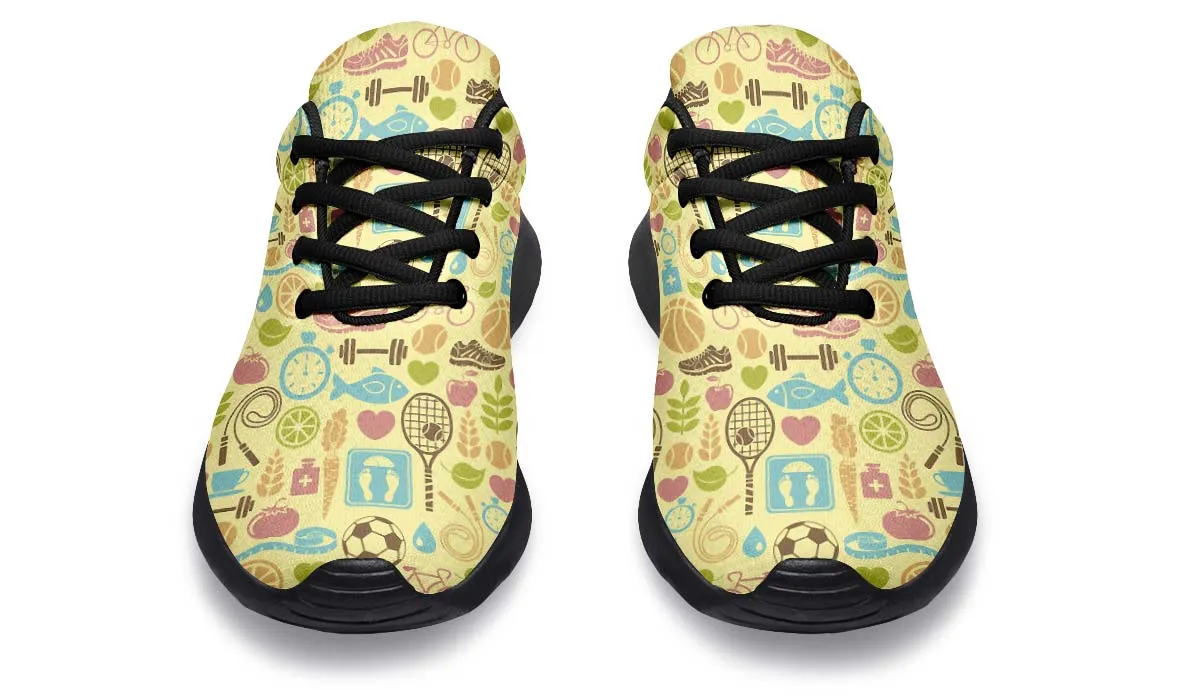 Fitness Training Pattern Sneakers