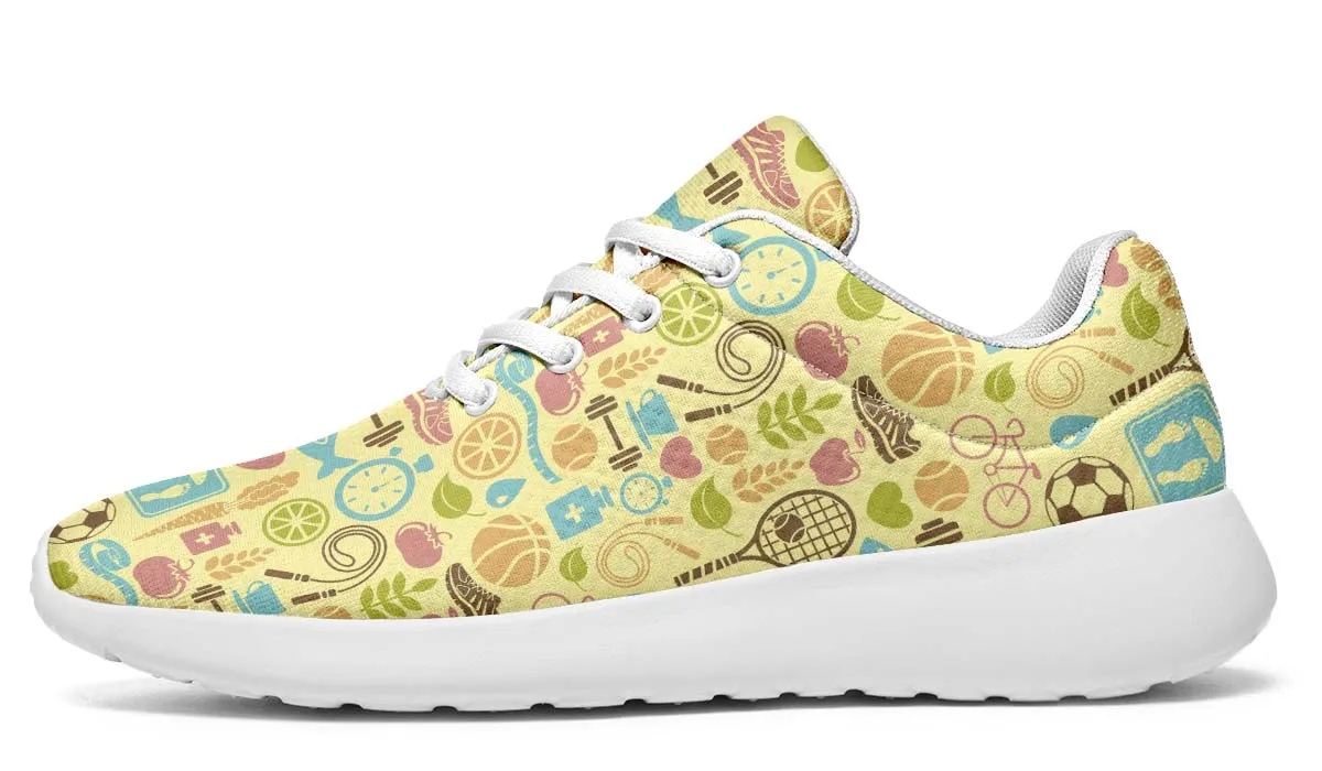 Fitness Training Pattern Sneakers