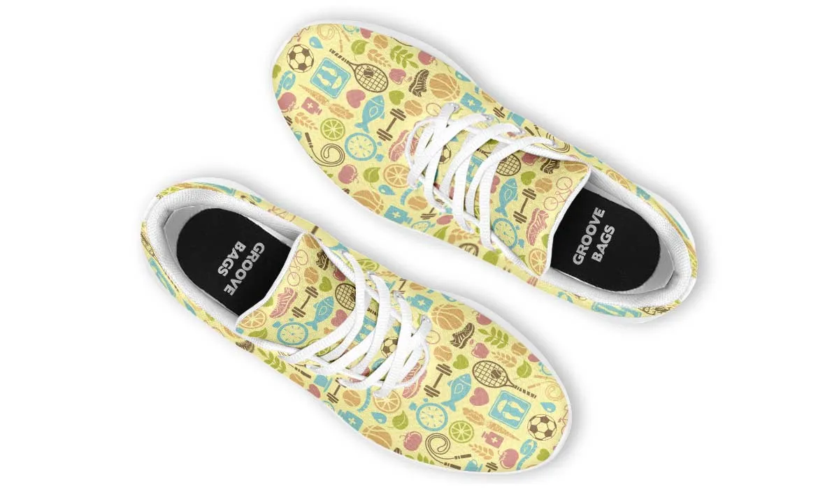 Fitness Training Pattern Sneakers
