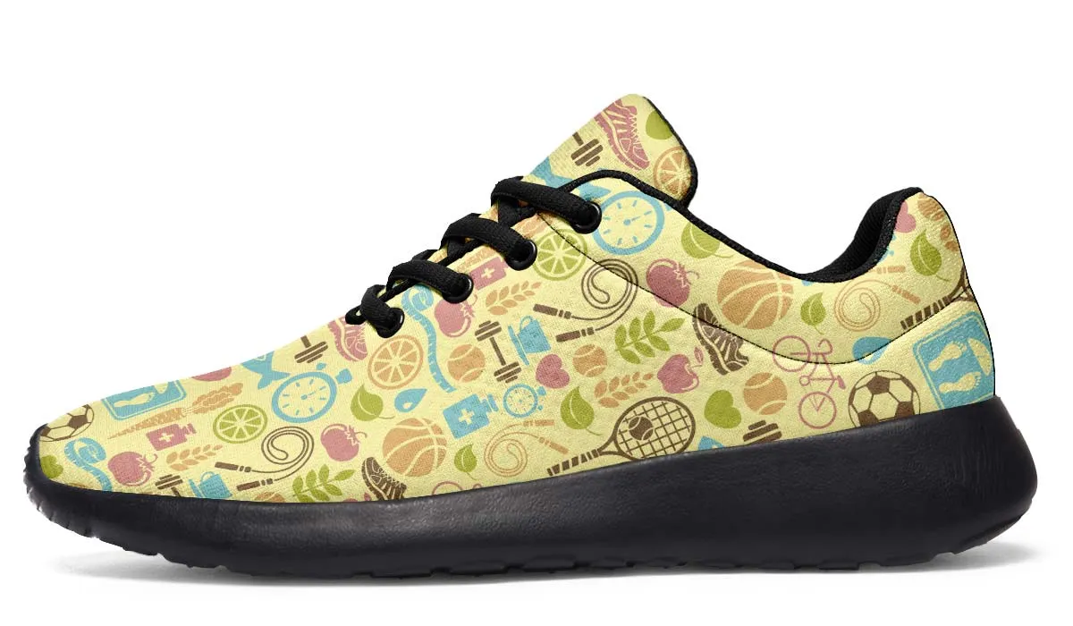 Fitness Training Pattern Sneakers