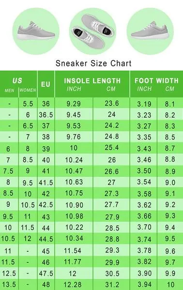 Fitness Training Pattern Sneakers
