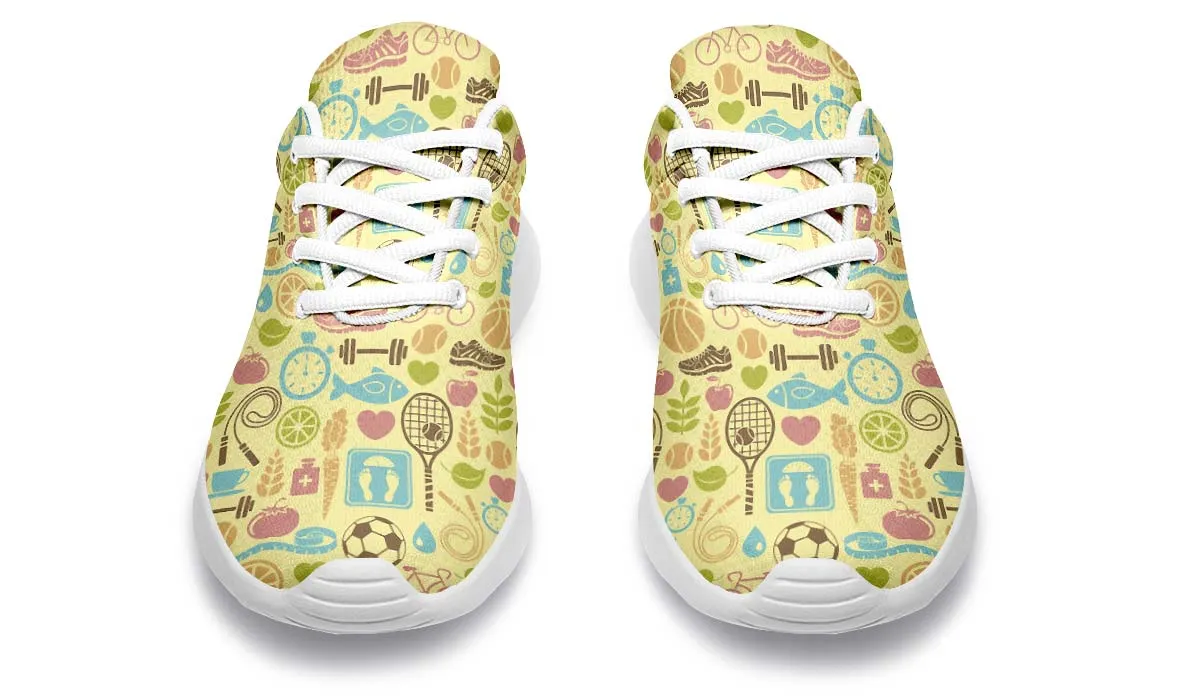 Fitness Training Pattern Sneakers