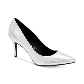 Gayle Silver Metallic Pumps
