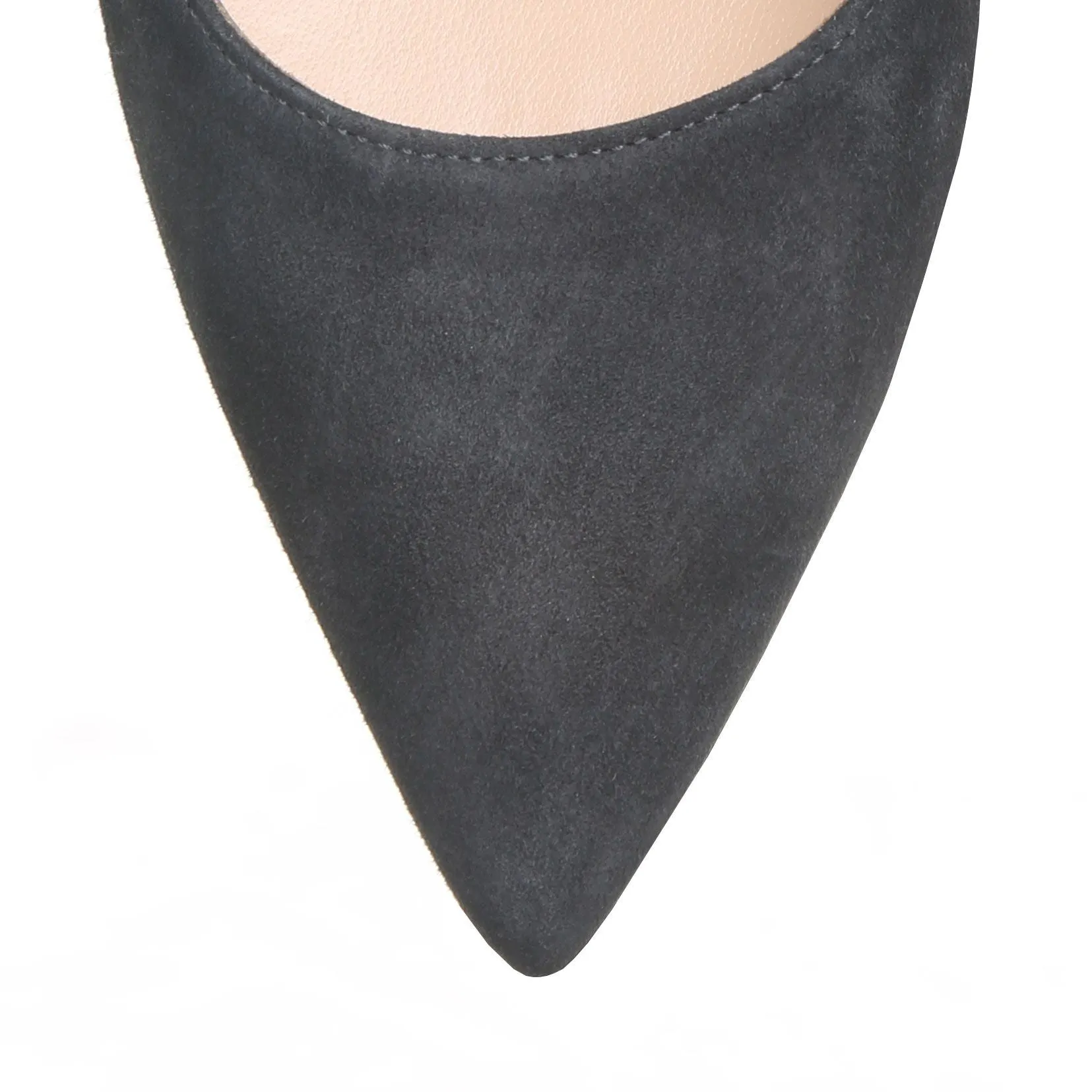 Gianvito 85 grey suede pumps