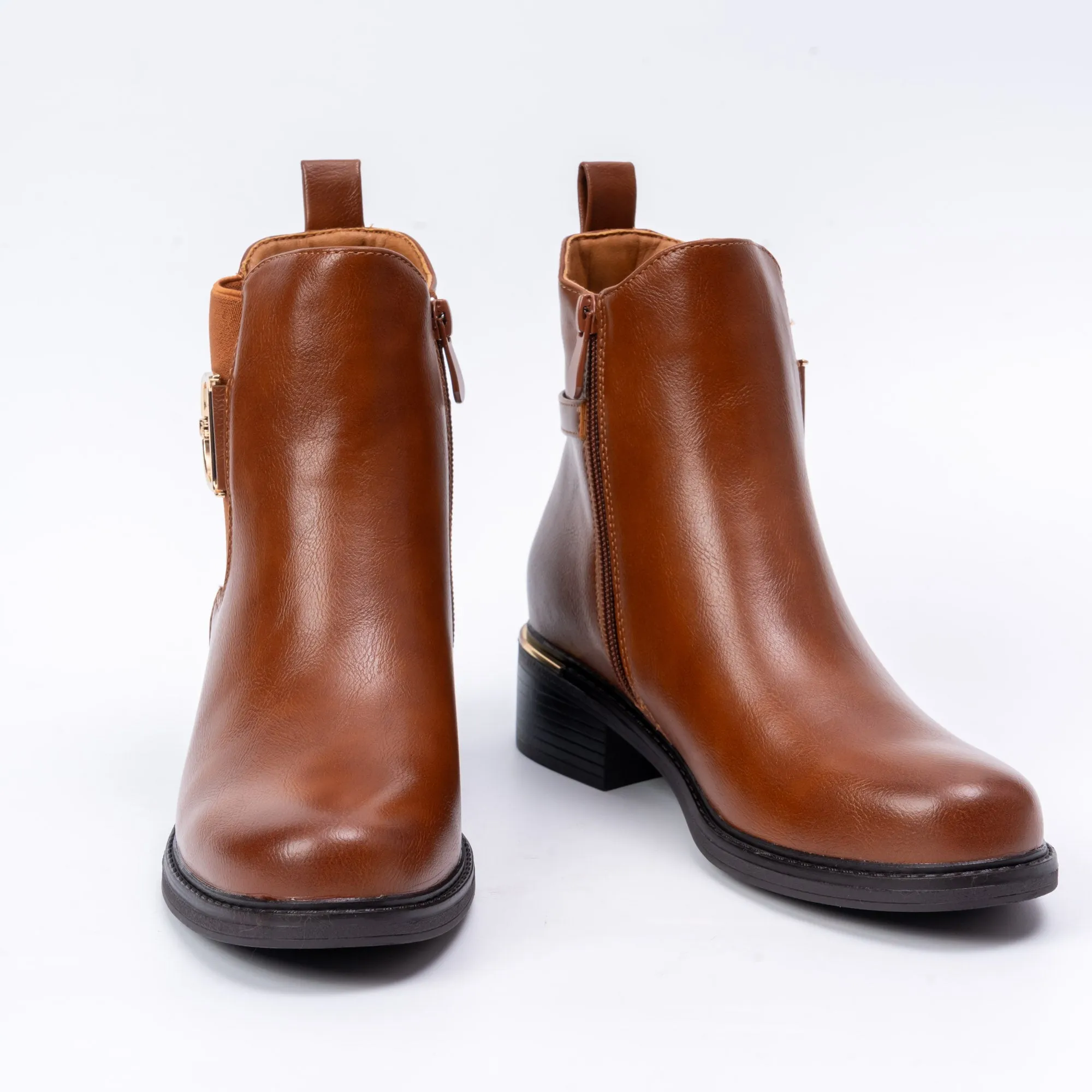 Gorgeous Steps - Camel Casual Boots