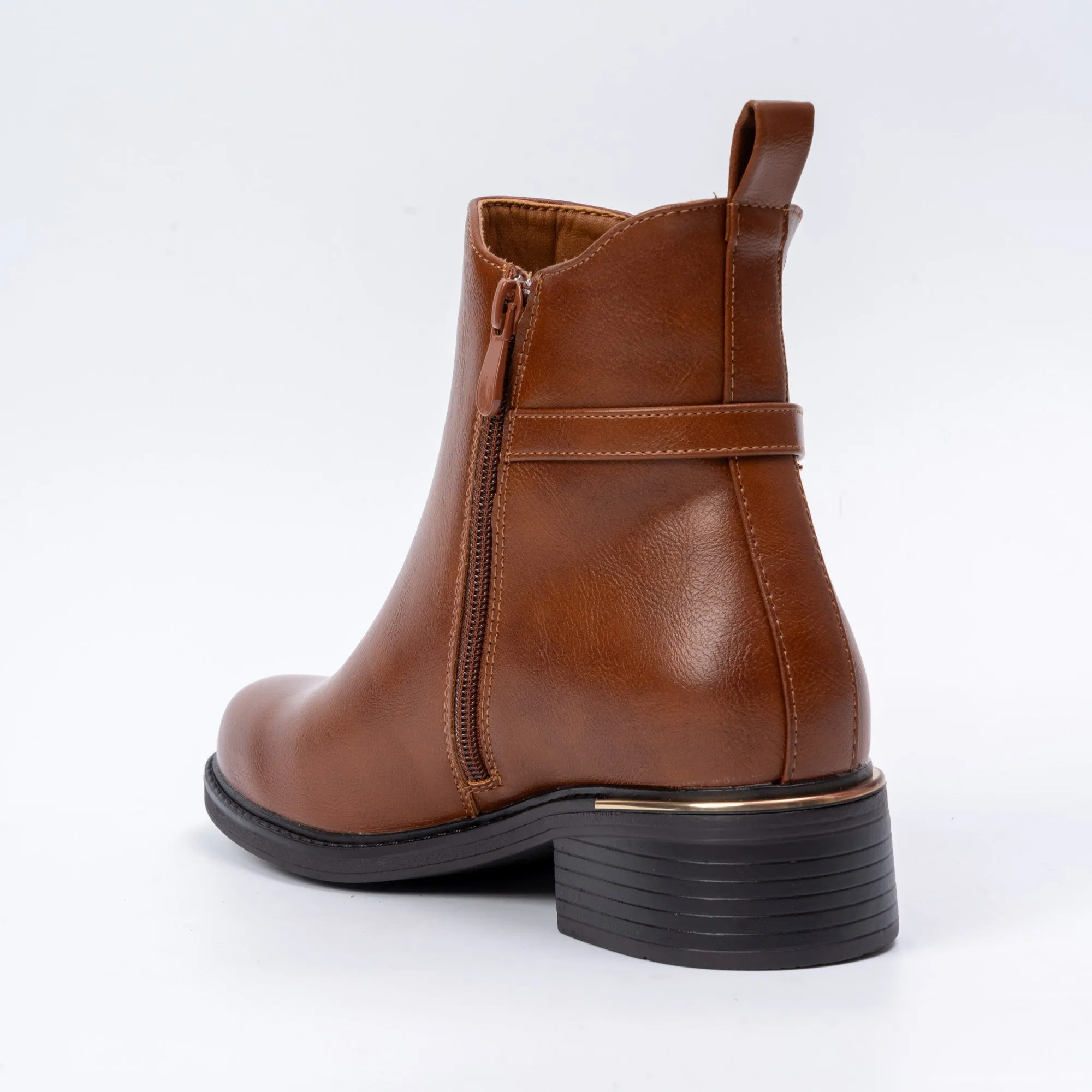 Gorgeous Steps - Camel Casual Boots