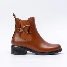 Gorgeous Steps - Camel Casual Boots