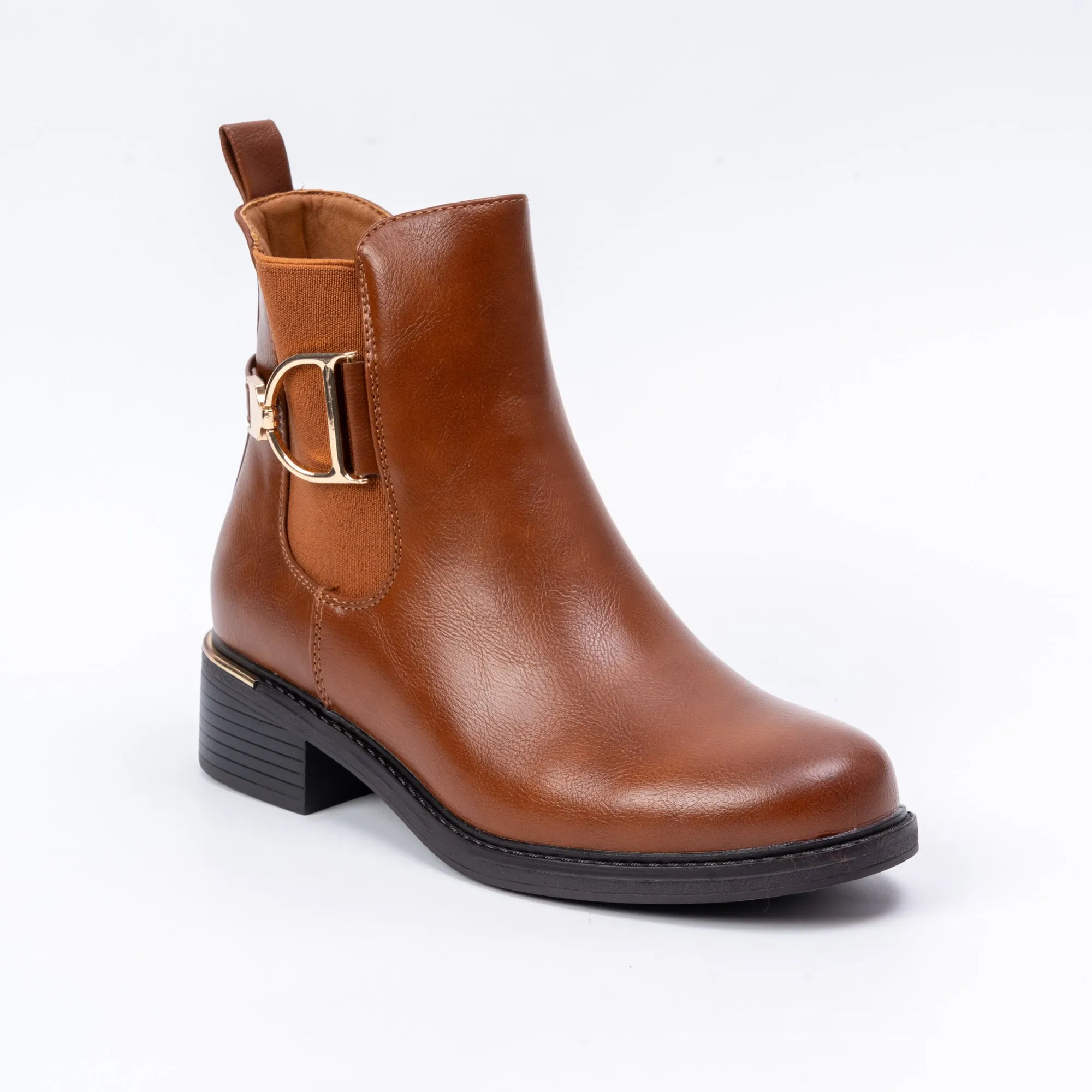 Gorgeous Steps - Camel Casual Boots