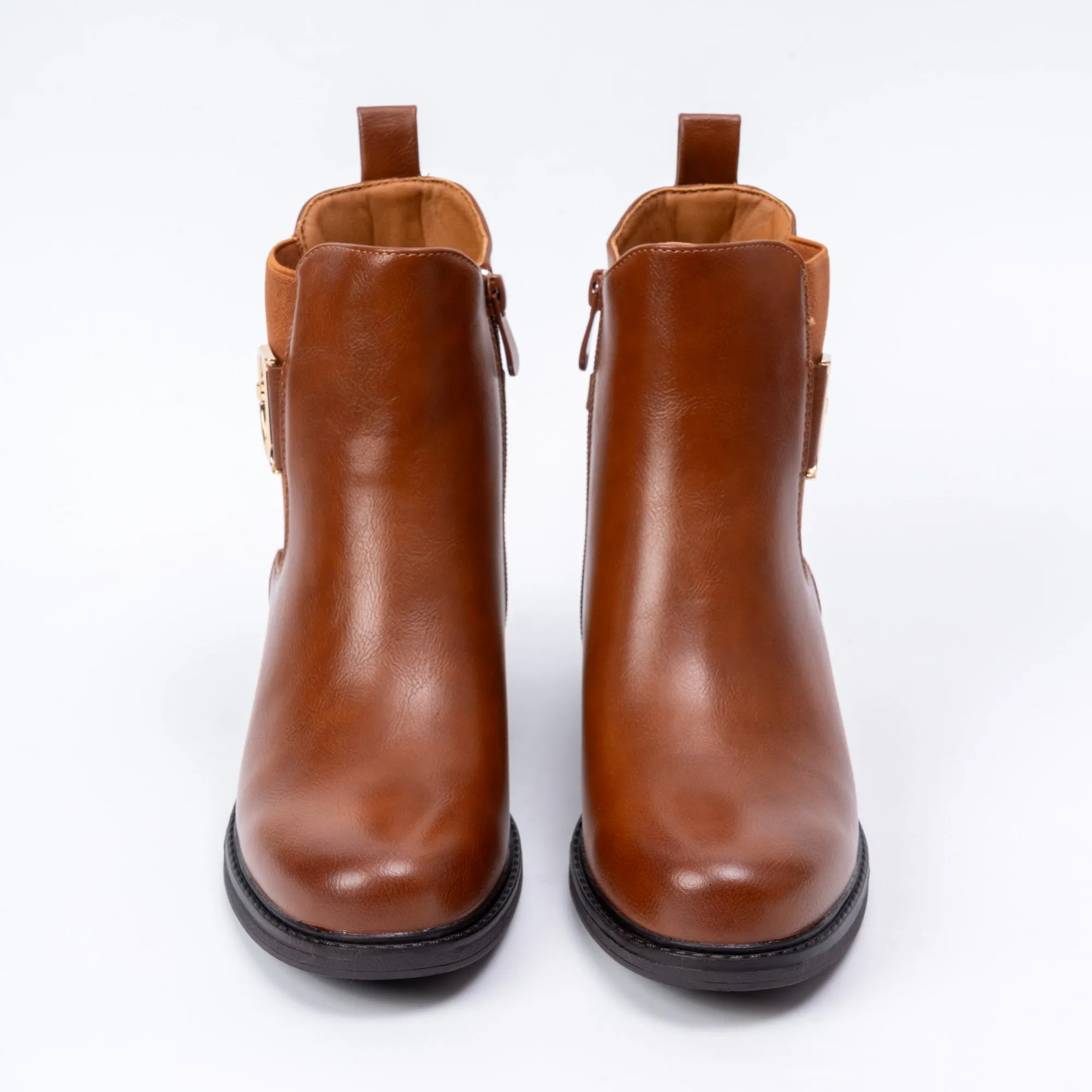 Gorgeous Steps - Camel Casual Boots